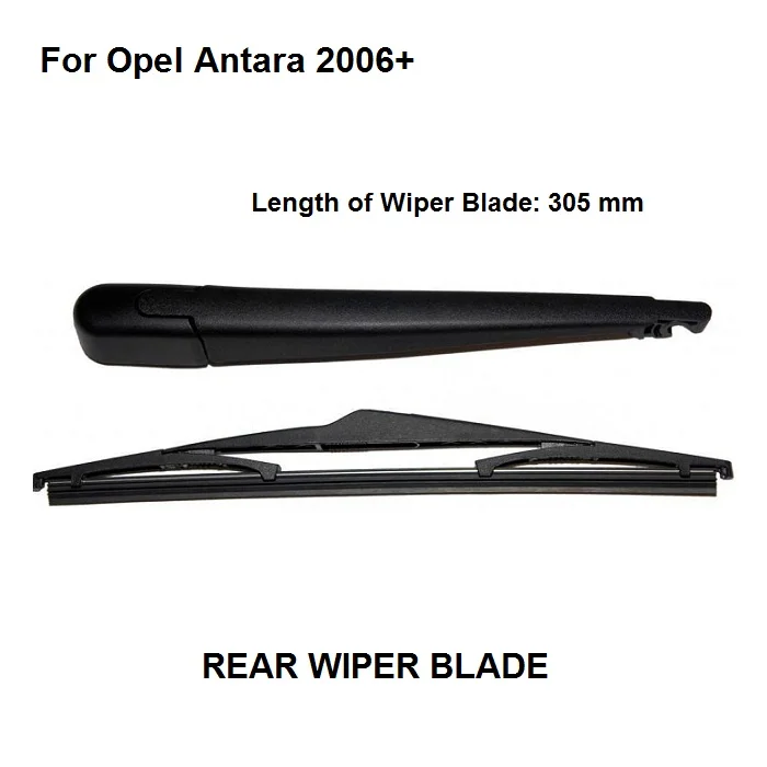 305MM FOR OPEL VAUXHALL ANTARA REAR WINDSHIELD WINDSCREEN WIPER ARM + BLADE 2006-2015