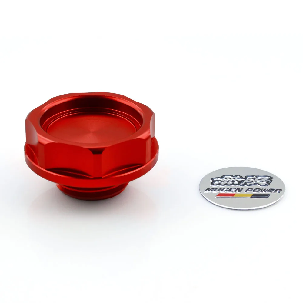 RASTP-Power Performance Oil Cap Aluminum Radiator Cap Cover Mugen Fit for Honda Accord Civic RS-CAP003