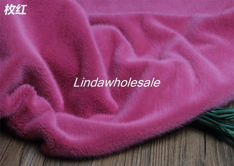 Faux Mink fur,Velvet rabbit fur fabric autumn and winter  clothing faux fur fabric,160cm*50cm/pcs