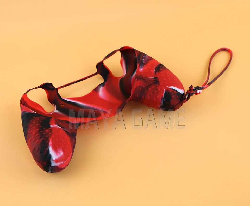 OCGAME 30 шт./лот Новинка силиконовый резиновый мягкий гелевый кожаный чехол с ремешком для PS4 защитный чехол с ручкой