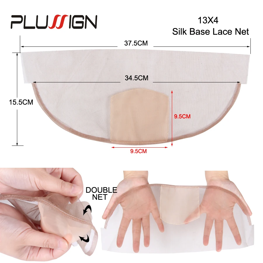 Top Silk Base Lace Net Foundation for Making Wigs