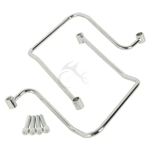 Мотоциклетная седельная сумка, монтажные кронштейны для Harley Dyna Fat Bob Wide Glide FXDF 2006-2017