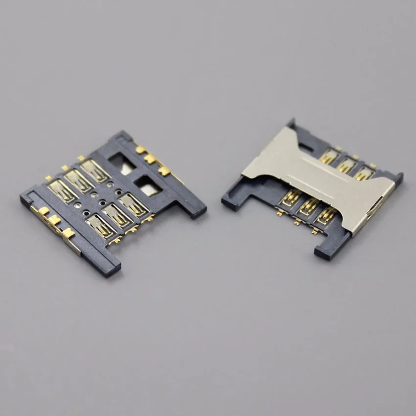 ChengHaoRan 10 Buah Baru untuk ZTE Blade L2 Sim Card Reader Holder Slot Tray ,KA-155