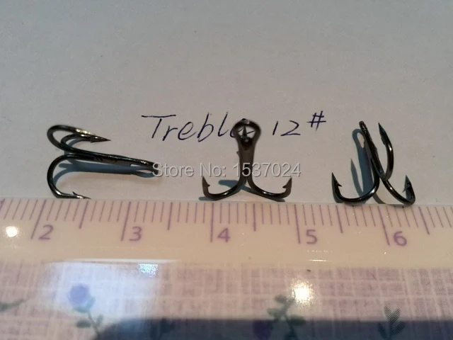 2018new fish hooks  treble hooks  barbed hook high carbon steel size: 12# quantily:5000pcs direct factory