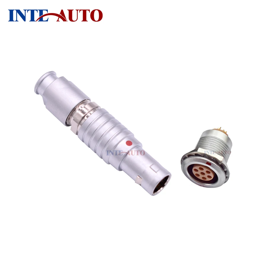 

Stanexco 7 Pin Metal Wire Circular Male Female Connector Plug Receptacle, Replacement to FTGG.0B.307 EZGG.0B.307