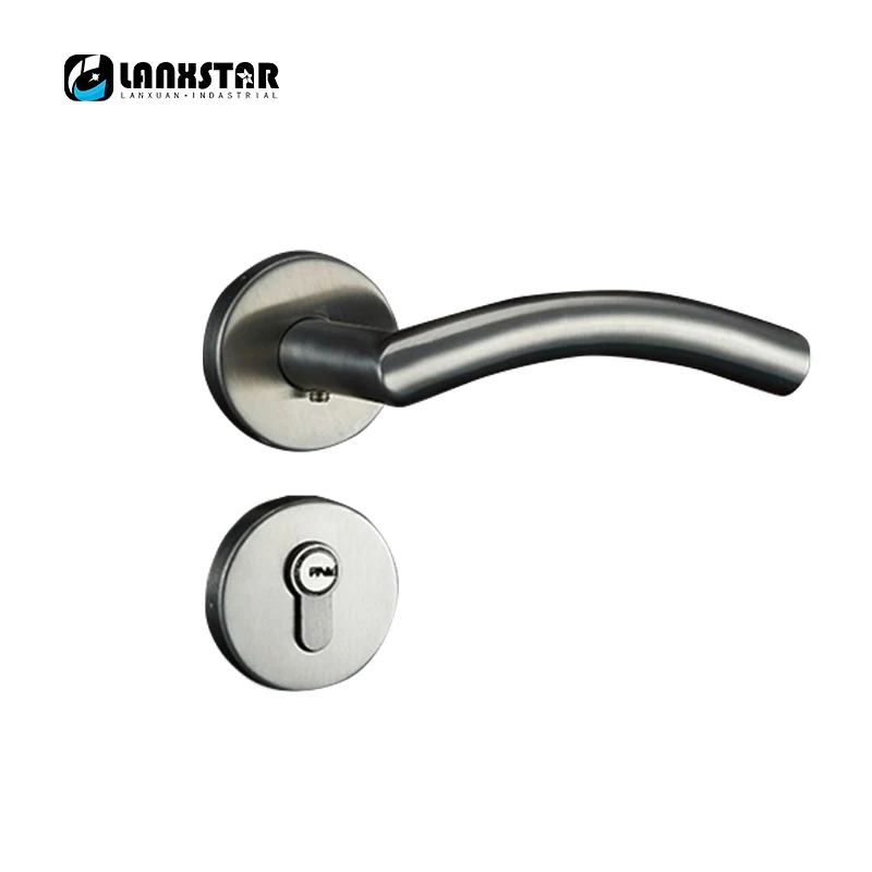 

Factory Supply High-quality Stainless Steel Lock Mute Lockset Machinery Interior Door Decoration Materials Split Locks