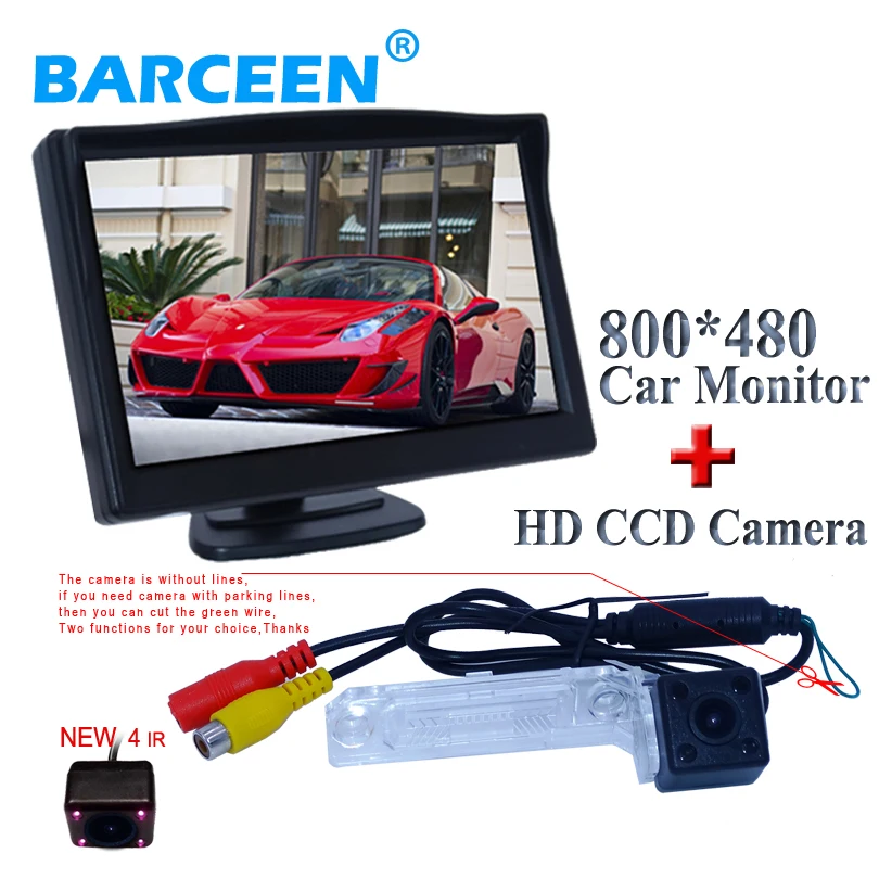 

Car backup camera use for Volkswagen PASSAT B5/Jetta/Touran/Caddy with the universal 5" screen lcd display