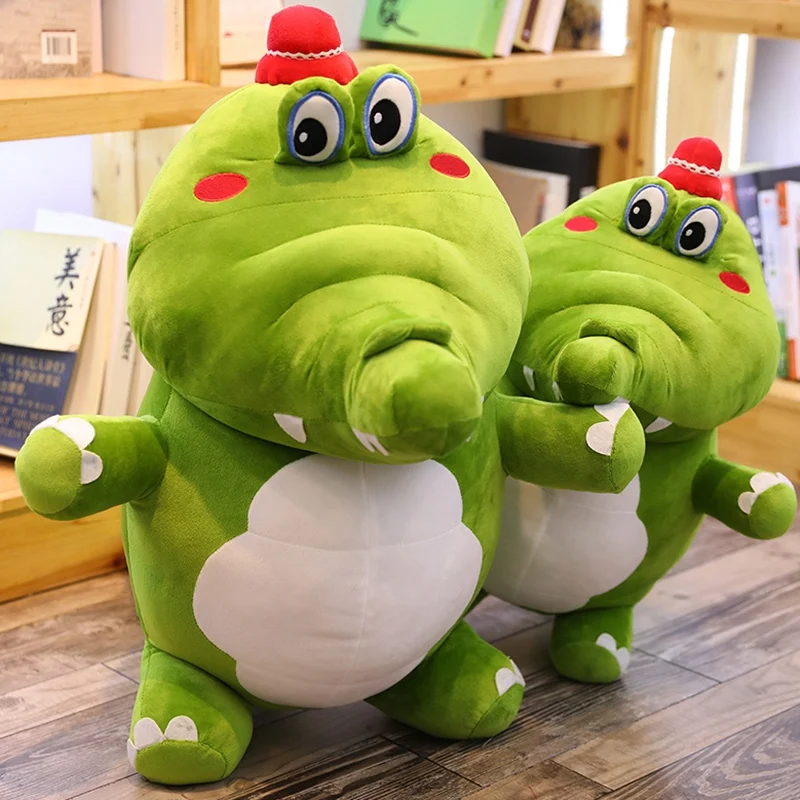 

50-90cm Big Size Cute Crocodile Plush Toy Soft Stuffed Kawaii Animal Cushion Pillow Lovely Dolls For Children Girls Home Decor