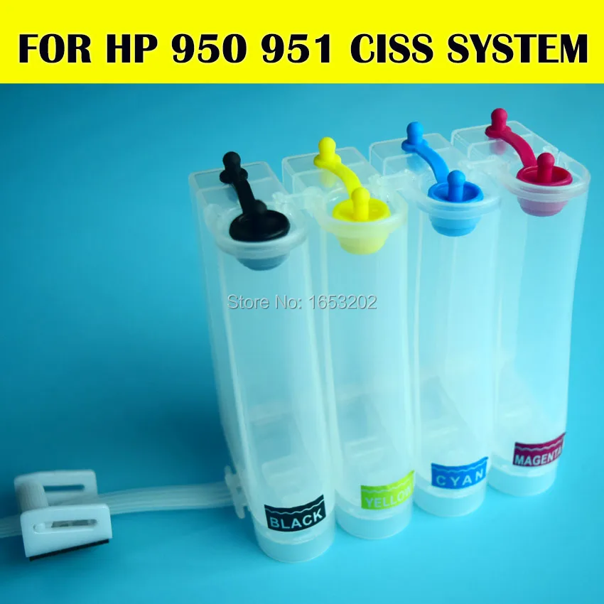 Best Continuous Ink Supply System For HP950 951 CISS For HP 8100 8600 8610 8620 Printers With ARC Chips HP950 HP951 Ciss