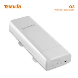 Tenda-puente inalámbrico de punto a punto, O3, 2,4 Ghz, transmisión de potencia de 5Km, repetidor AP de monitoreo de elevador al aire libre