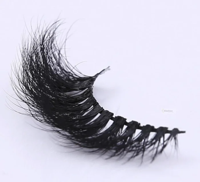 1pair Long thick Mink Eyelashes Black False Eyelashes nature Cross Fake Eye Lashes Extension accessory Makeup tools