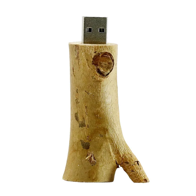 Usb 3.0!Novetly usb flash drive natural Wooden model tree branch memory stick pendrive 4GB 8GB 16GB 32G thumb drive usb Creative