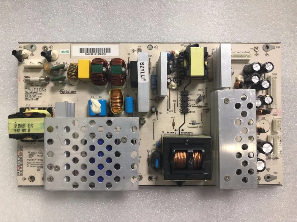 

power board for SZYLIJ 1pcs/lote good quality 42 pulgadas LCD TV tarjeta de alimentacion FSP277-4F02