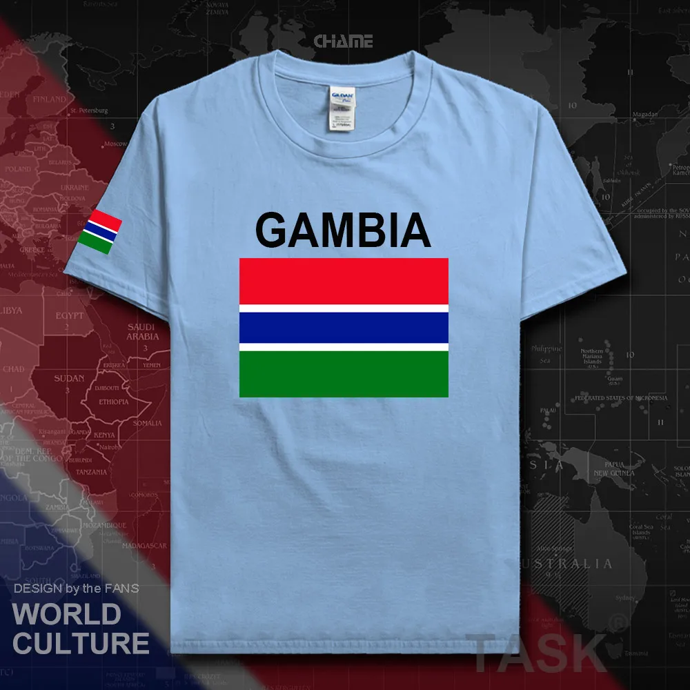 Republic of The Gambia GMB mens t shirts 2018 jerseys hip hop nation cotton t-shirt fitness brand clothes country flag tees 02