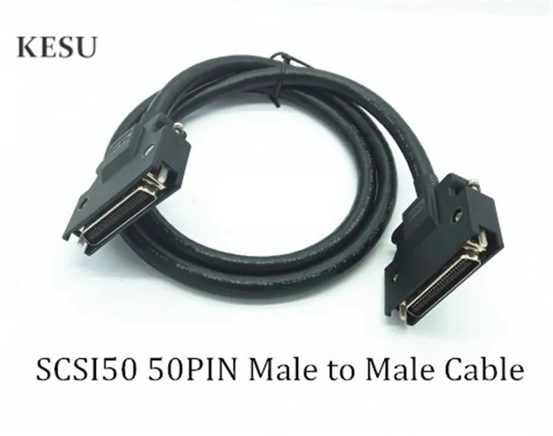 HPDB50 SCSI Date Cable HPDB50 Pin Male to Male Cable HPDB 50 Pin to HPDB 50Pin Breakout Cable for Capture card