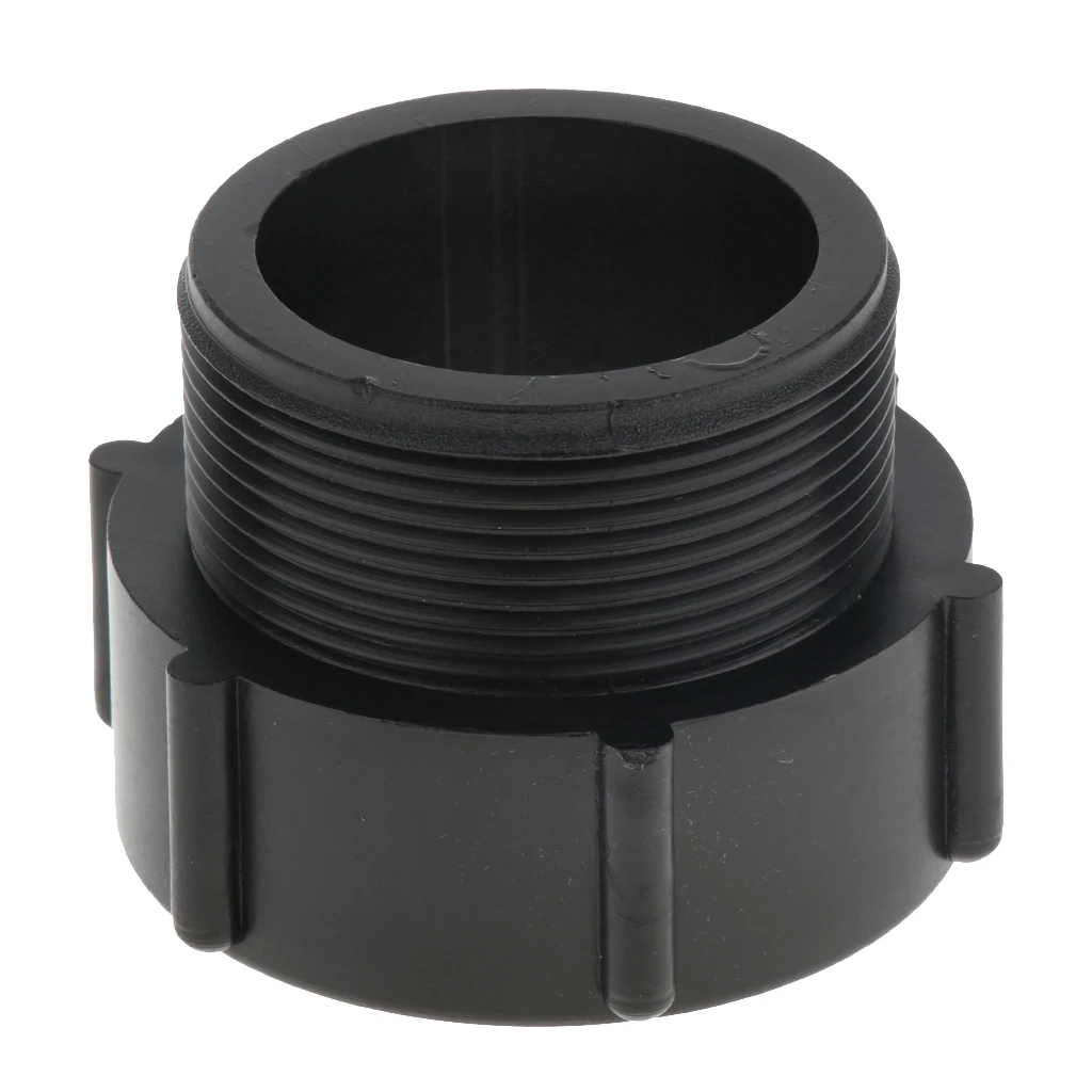 Plastic 2 inch IBC Tote Valve Adapter, IBC Tank Fitting for DN50 BSP Hose - Coarse to Fine Thread, Easy to Install