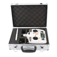 New Universal Transmitter Aluminum bag Case for Futaba JR Spektrum Walkera Esky RC Transmitter