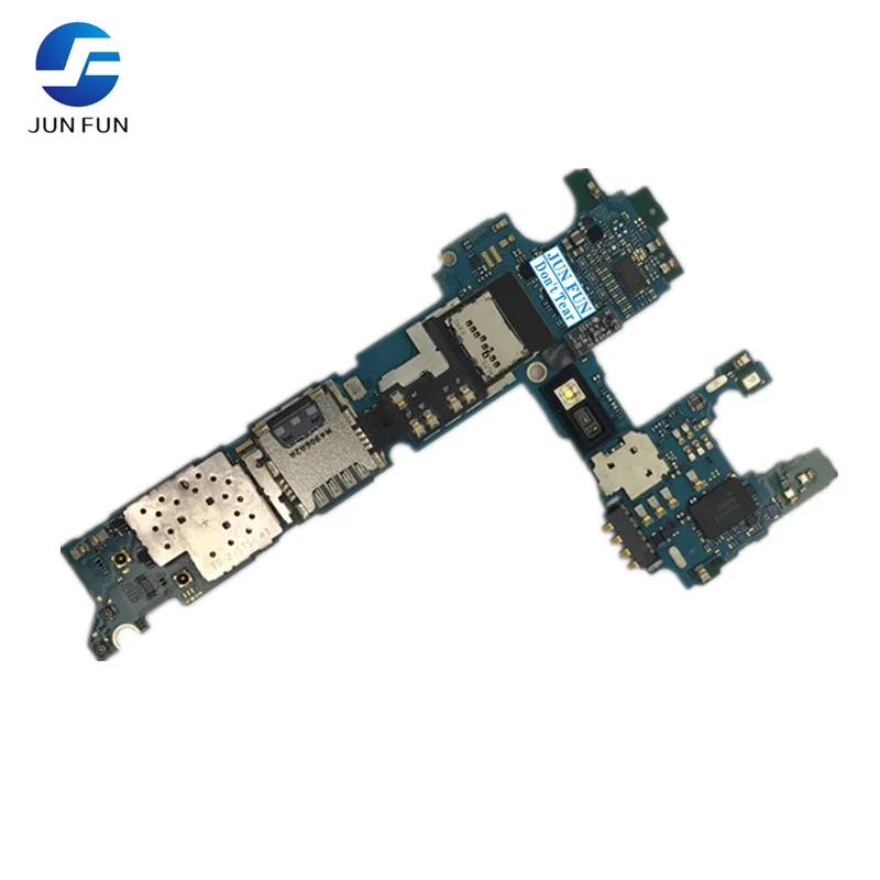 JUN FUN 32gb Unlocked for Samsung Galaxy Note 4 N910F Motherboard, Europe Version for Note 4 N910F Mainboard