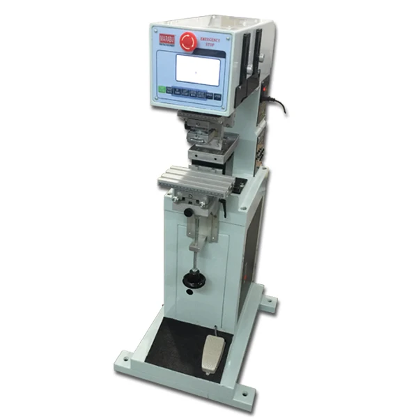 Automatic Open Inkwell 1 Color Pad Printing Machine For Tools Blade Logo Pad Printers