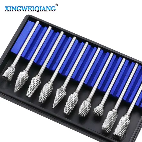 Tungsten Carbide Rotary Burr Set 3x6mm XINGWEIQIANG