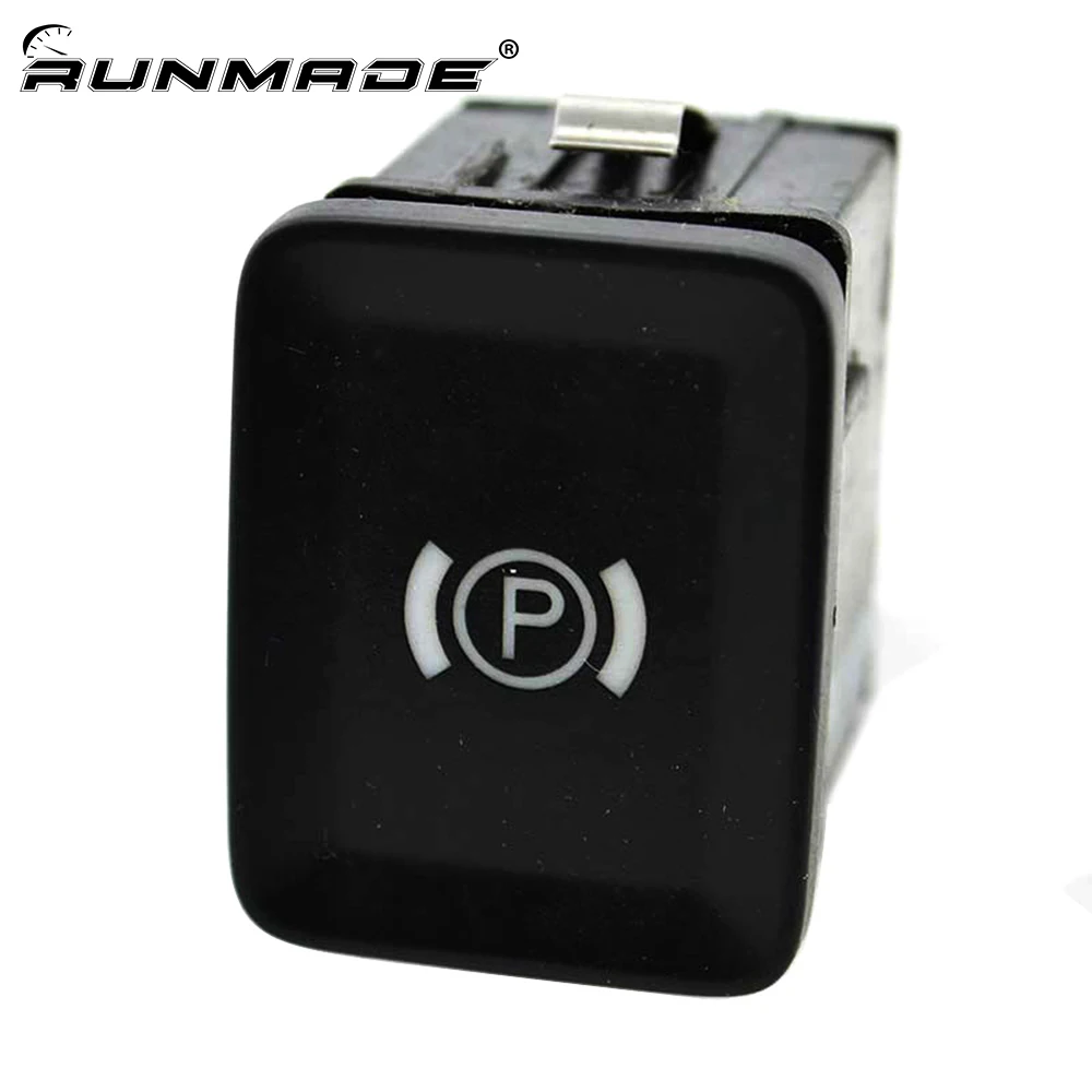 runmade Handbrake Switch EPB Electronic Parking Brake Button Switch For VW Passat R36 CC 3C0927225C 3C0 927 225B