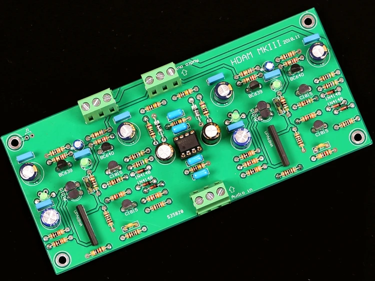 

NEW HDAM UPA68HA Two channel warm sound preamp amplifier board