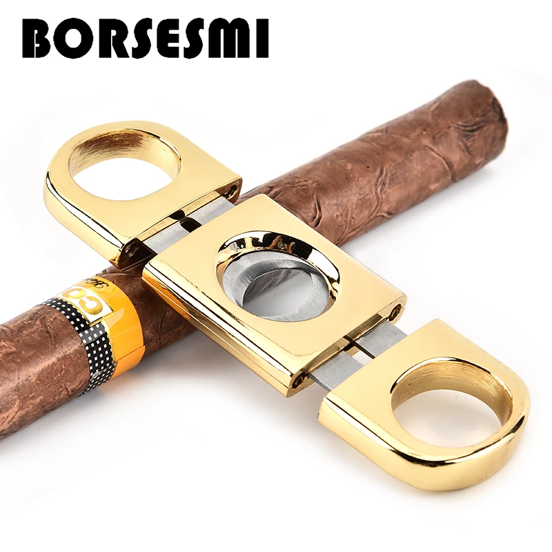 

High quality 56Ring Zinc alloy cigar scissors portable travel metal cigar cutter accessories smoking pocket tool sharp