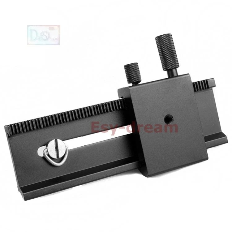 Fotomate LP-01 Micro 2 Way Focusing Rail Slider Plate for DSLR Camera 2-Way Focus Platform PT163