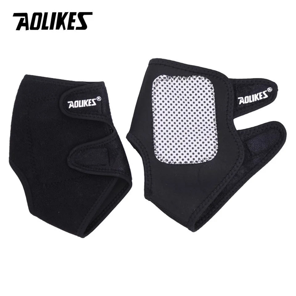 1 Pair AOLIKES Self-heating Tourmaline Magnet Ankle Support Brace Sport Safety Foot Injury Protector Winter Warm Heath Care