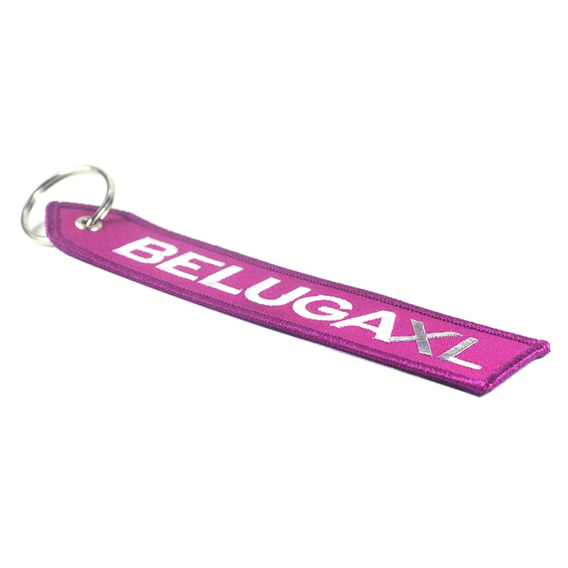 Airbus Logo A330 neo A350 A380 BELUGAXL Embroider Keychain Travel Long Luggage Bag Tag Gift for Flight Crew Pilot Aviation