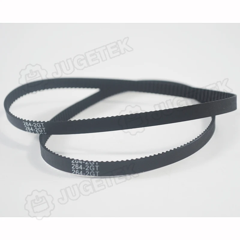 

264mm Length 132 Teeth 6mm Width Closed-loop GT2 Timing Belt 264-2GT-6