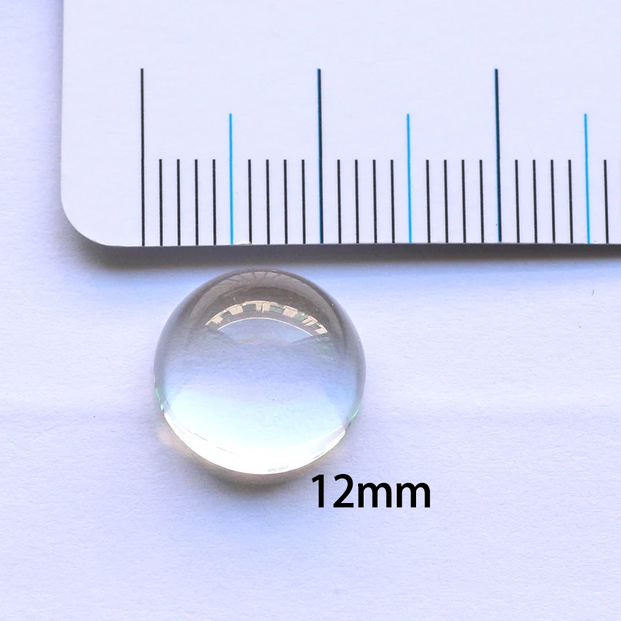 8-50mm Transparent Round Flatback Glass Cabochon Clear Crystal  Half Sphere Ball Cabochon Cameo For Diy Jewelry Making Supplies