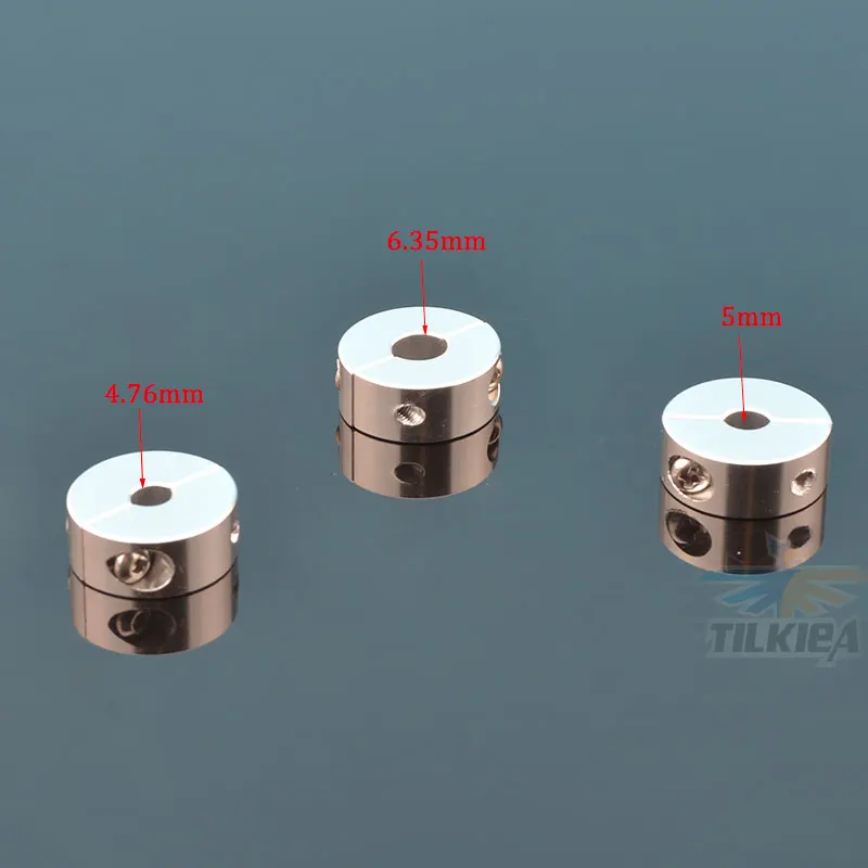 1pcs Aluminum Alloy 4.76mm/5mm/6.35mm Flex Cable Saver Lock Flexible Shaft Clamp Anti-skid Shaft's Lock for Rc Boat