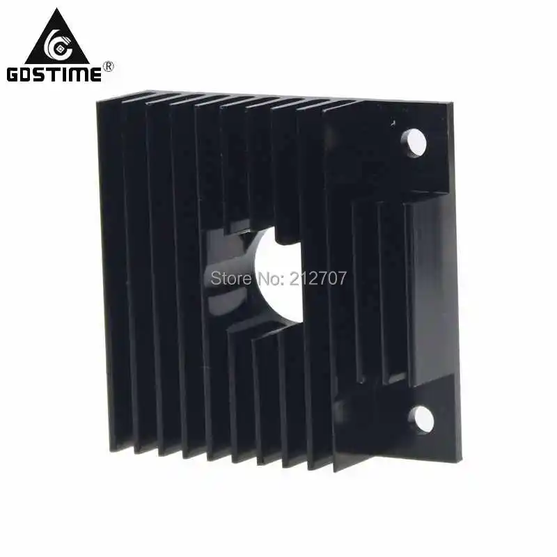 10 Pieces/lot 3D Printer 40x40x11mm Aluminum Heatsink Extruded Heat sink Radiator Cooler Extruder Cooling Fin