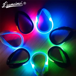 Unisex Shoe Decorations Led Light Shoe Clip Night Safety Warning Led Shoe Accessories