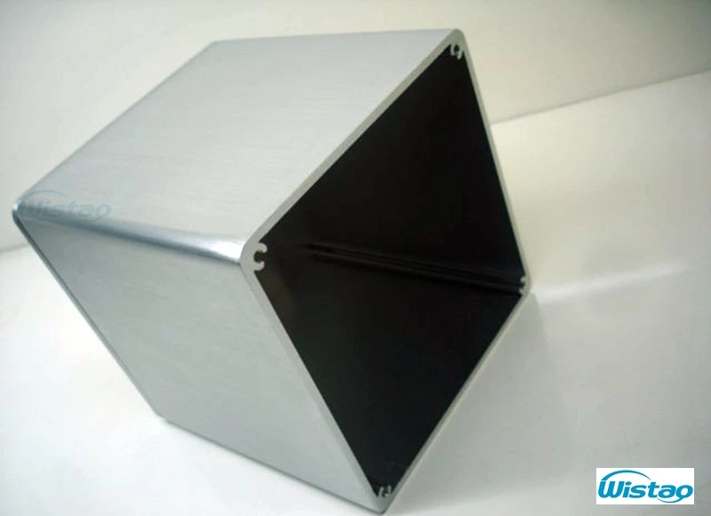 IWISTAO 1 шт. крышка трансформатора 134X134X136 матовый весь алюминий 1 шт. крышки силового трансформатора для лампового усилителя HIFI аудио DIY