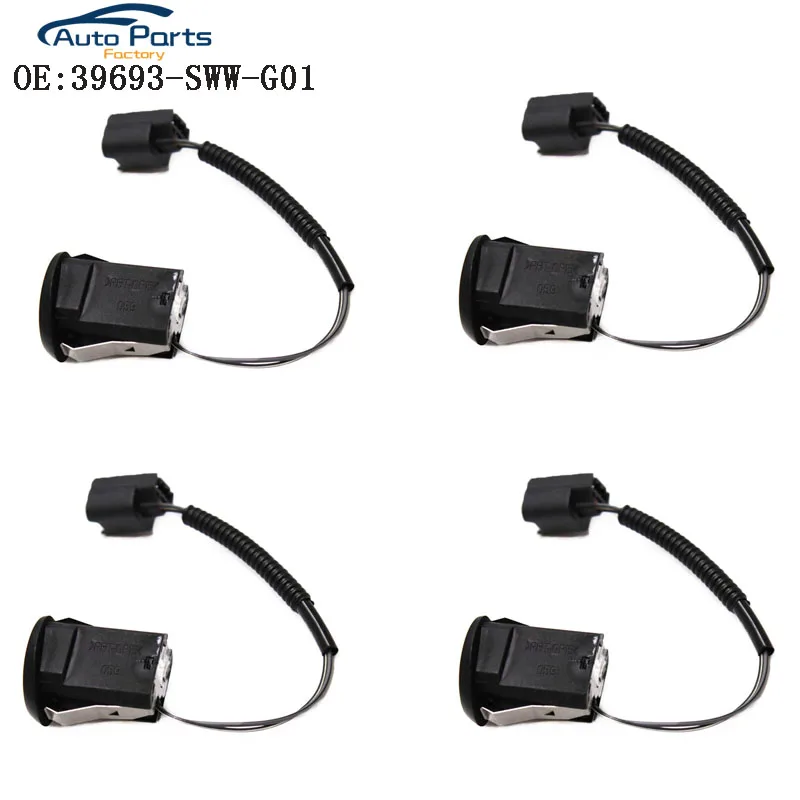 

4 PCS Rear Parking Sensor For Honda CR-V For Honda 2007-2011 CRV 39693-SWW-G01 188300-5921 39693SWWG01