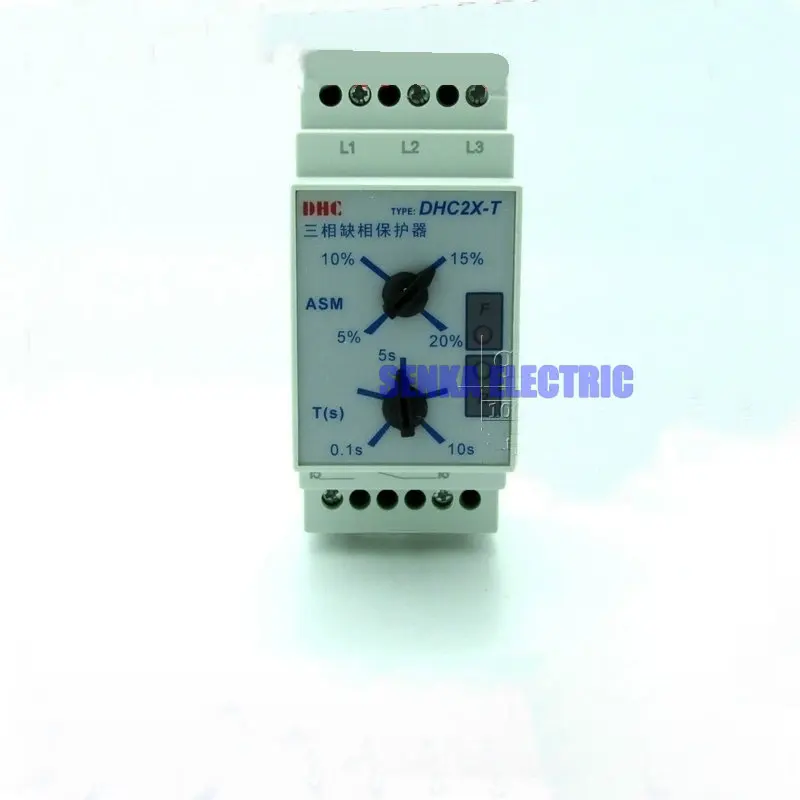 Ajustable Phase Faluire Loss Pretection Voltage Relay Power Control Relay DHC2X-T 3P