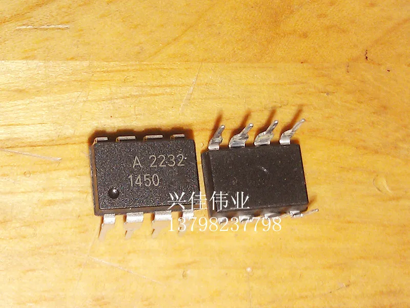 10PCS New original authentic A2232 HCPL-A2232 HCPL-2232 DIP8 Optocouplers