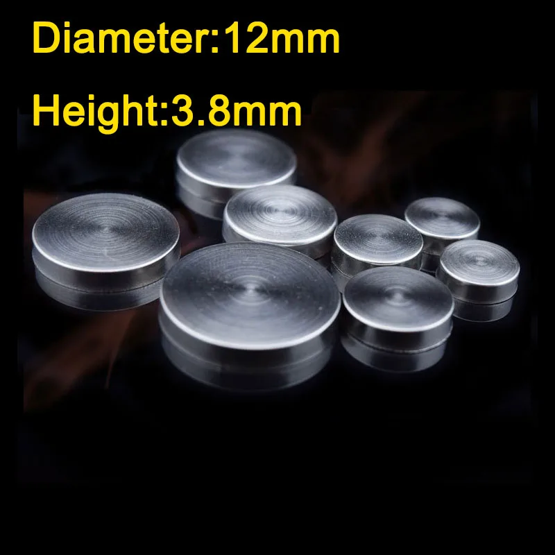 

Diameter 12mm Height 3.8mm 201 Stainless steel mirror nail decorative cover Advertising screws wholesale 1000Pieces KF777