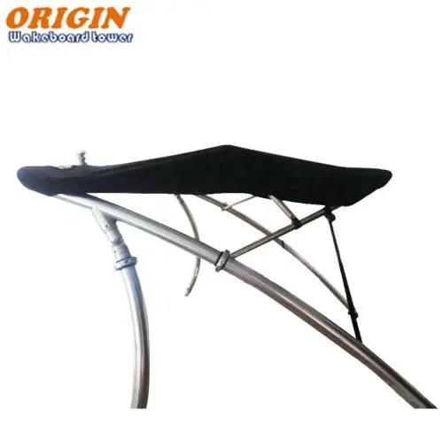 

Origin OWT-TBMI Foldable Bimini Top, Black Canopy for Wakeboard Towers