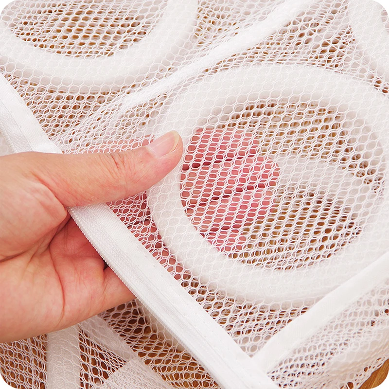 2019 high quality fashion Storage Organizer Bags Mesh Laundry Shoes Bags Dry Shoe Organizer Portable Washing Bags wholesale