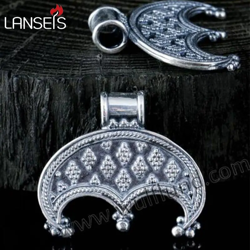 1pcs norse Slavic Lunula Woman's Necklace LUNULA, viking  jewelry for women MORAVIA, Lunitsa, Slaves, Vikings, pendentif