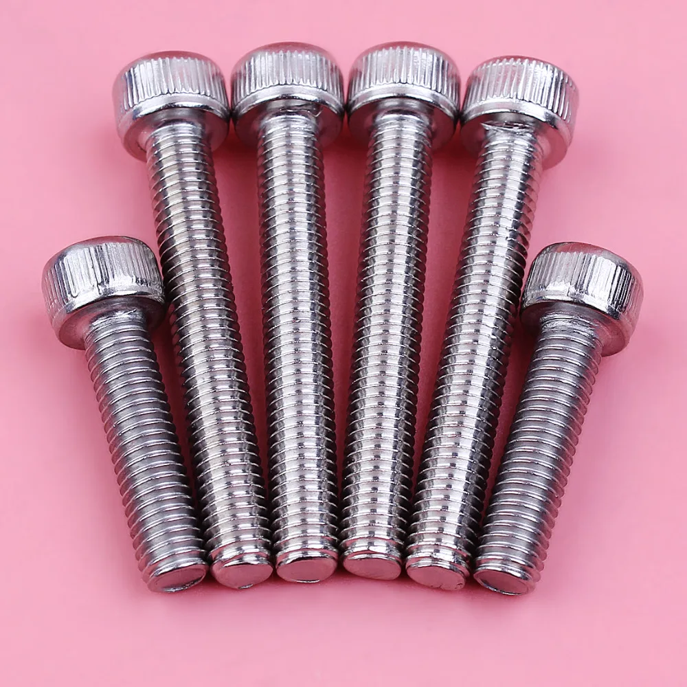 Imagem -05 - Conjunto de Parafusos para Montagem de Cilindro Honda Gx35 Gx35nt Hht35s Motor Pequeno Aparador de Relva Peça Sobressalente