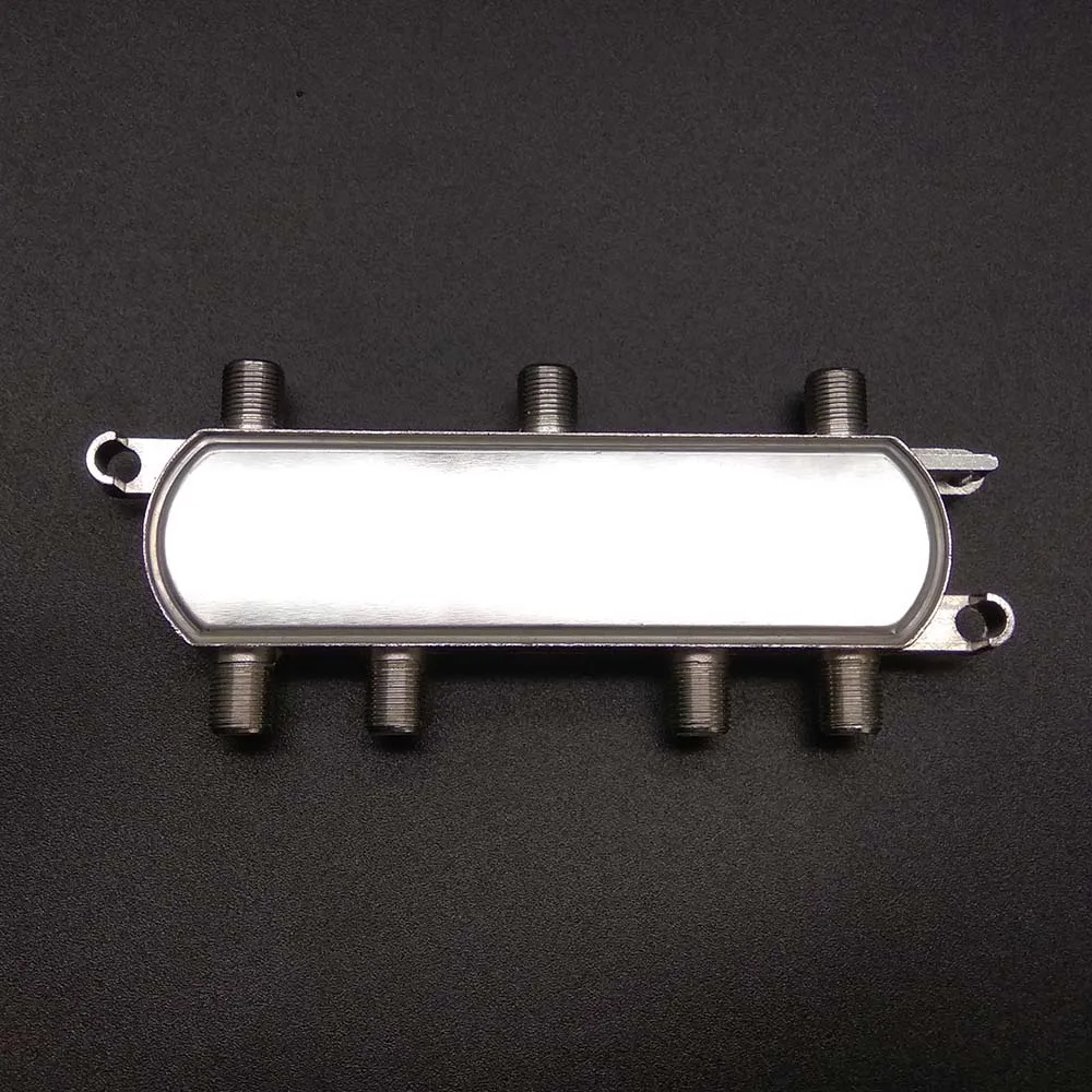 Hot 6 WAY พอร์ต Satellite TV เสาอากาศสัญญาณ Splitter 5-2400MHz 6 เอาต์พุต 6 WAY TV Receiver สำหรับ SATV/CATV ขายส่ง