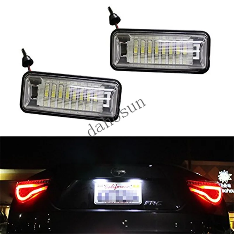 

2PC X dahosun Led License Lamp for Toyota 86 GT FT GT86 FT86 2012~2015