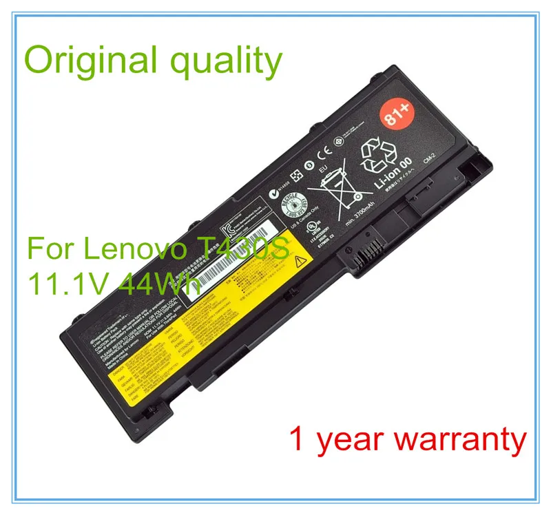 

44Wh Аккумулятор для ноутбука t420s t420si t430s t430si 45N1039 45N1037 45N1036 42T4846 42T4847