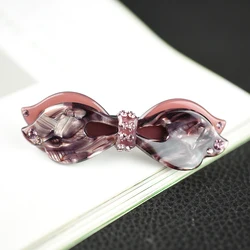 Women headwear bow hair clip barrette cute hair pin rhinestone hair accessories for women