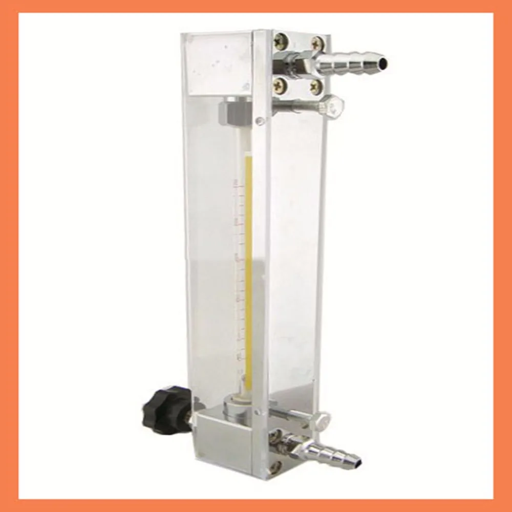 

Gas flow meter LZB-4, glass rotameter flow meter with control valve for gas,it can adjust flow ToolsMeasurement flowmeters