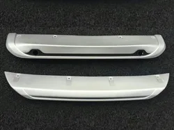 Fit For Nissan Qashqai Dualis J11 2014 2015 2016 ABS Accessories Front and Rear Bumper Skid Protector Guard Plate 2PCS